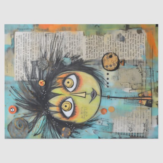 ArtLady 3 Bezaubernd und bekümmert Seidenpapier (Vorderseite)