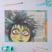 ArtLady 3 Bezaubernd und bekümmert Seidenpapier (Basteln)