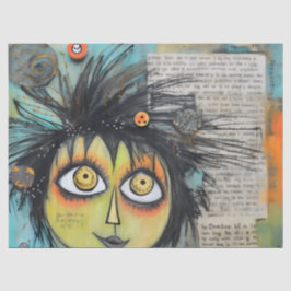 ArtLady 3 Bezaubernd und bekümmert Seidenpapier