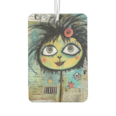 ArtLady 4 Bezaubernd und bekümmert Autolufterfrischer (Rückseite)