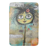 ArtLady 4 Bezaubernd und bekümmert Badematte (Vorderseite Vertikal)