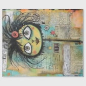 ArtLady 4 Bezaubernd und bekümmert Geschenkpapier (Flach)