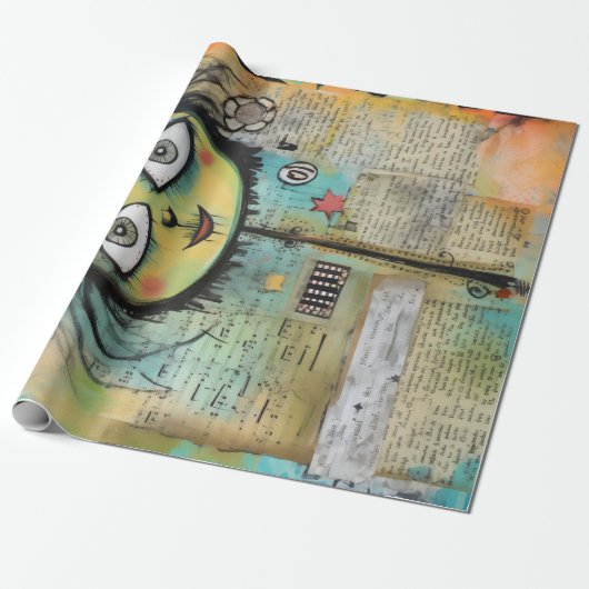 ArtLady 4 Bezaubernd und bekümmert Geschenkpapier (Ungerollt)