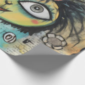 ArtLady 4 Bezaubernd und bekümmert Geschenkpapier (Ecke)