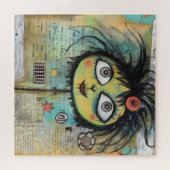 ArtLady 4 Bezaubernd und bekümmert Puzzle (Horizontal)