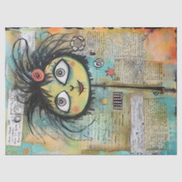 ArtLady 4 Bezaubernd und bekümmert Seidenpapier