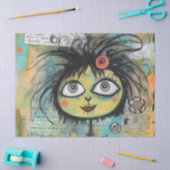 ArtLady 4 Bezaubernd und bekümmert Seidenpapier (Basteln)