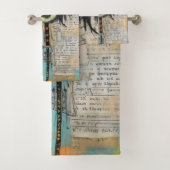 ArtLady 5 Bezaubernd und bekümmert Badhandtuch Set (Insitu)