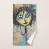 ArtLady 5 Bezaubernd und bekümmert Badhandtuch Set (Handtuch)