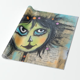 ArtLady 5 Bezaubernd und bekümmert Geschenkpapier