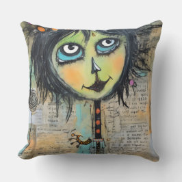 ArtLady 5 Bezaubernd und bekümmert Kissen