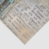 ArtLady 5 Bezaubernd und bekümmert Seidenpapier (Detail)