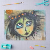 ArtLady 5 Bezaubernd und bekümmert Seidenpapier (Basteln)