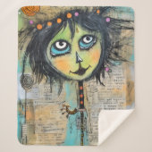 ArtLady 5 Bezaubernd und bekümmert Sherpadecke (Vorderseite)