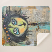 ArtLady 5 Bezaubernd und bekümmert Sherpadecke (Vorderseite (Horizontal))