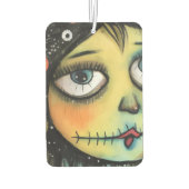 ArtLady 6 Bezaubernd und bekümmert Autolufterfrischer (Rückseite)