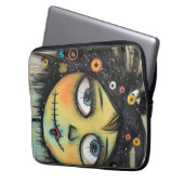 ArtLady 6 Bezaubernd und bekümmert Laptopschutzhülle (Vorderseite Links)