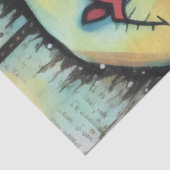 ArtLady 6 Bezaubernd und bekümmert Seidenpapier (Detail)