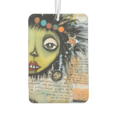 ArtLady 7 Bezaubernd und bekümmert Autolufterfrischer (Rückseite)