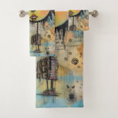 ArtLady 7 Bezaubernd und bekümmert Badhandtuch Set (Insitu)