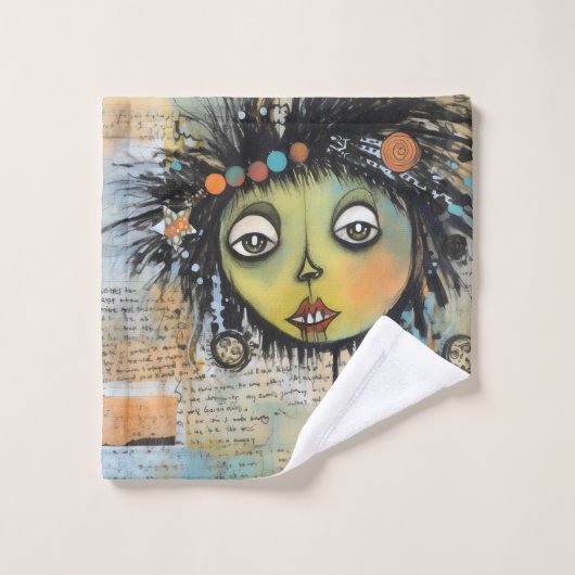 ArtLady 7 Bezaubernd und bekümmert Badhandtuch Set (Waschlappen)