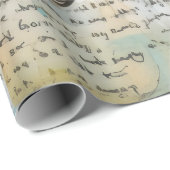 ArtLady 7 Bezaubernd und bekümmert Geschenkpapier (Rolleneckpunkt)