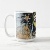 ArtLady 7 Bezaubernd und bekümmert Kaffeetasse (Links)