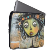 ArtLady 7 Bezaubernd und bekümmert Laptopschutzhülle (Vorne Rechts)