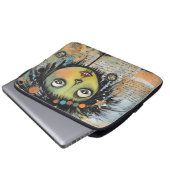 ArtLady 7 Bezaubernd und bekümmert Laptopschutzhülle (Vorne Knopf)