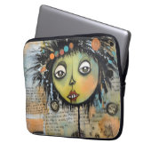 ArtLady 7 Bezaubernd und bekümmert Laptopschutzhülle (Vorderseite Links)