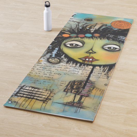 ArtLady 7 Bezaubernd und bekümmert Yogamatte (Beispiel)