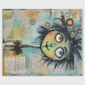 ArtLady 9 Bezaubernd und bekümmert Geschenkpapier (Flach)