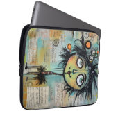 ArtLady 9 Bezaubernd und bekümmert Laptopschutzhülle (Vorne Rechts)