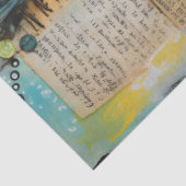 ArtLady Charming und bekümmert Seidenpapier (Detail)