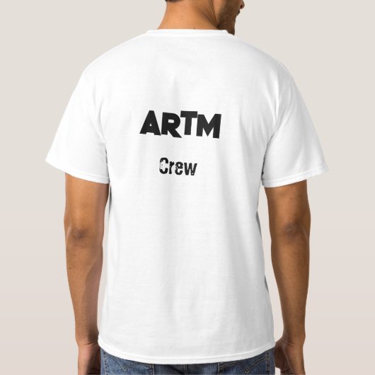 ARTM crew  T-Shirt (Rückseite)