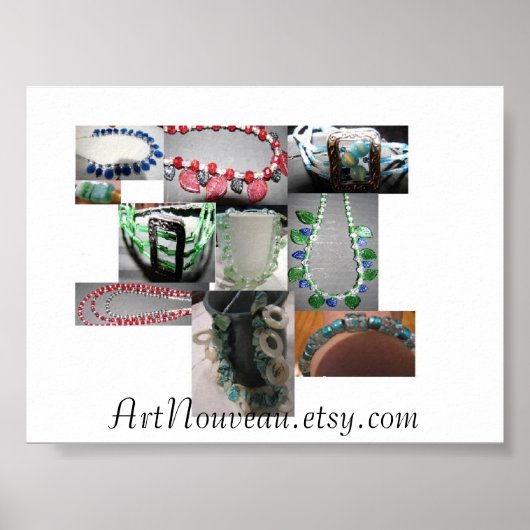 ArtNouveau.etsy.com Poster (Vorne)