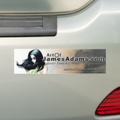 ArtOfJamesAdams.com-Autoaufkleber Autoaufkleber (Auf Auto)