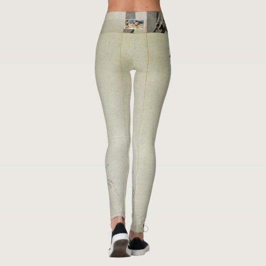 #ArtOfTheDojo Musashi spats Leggings (Rückseite)