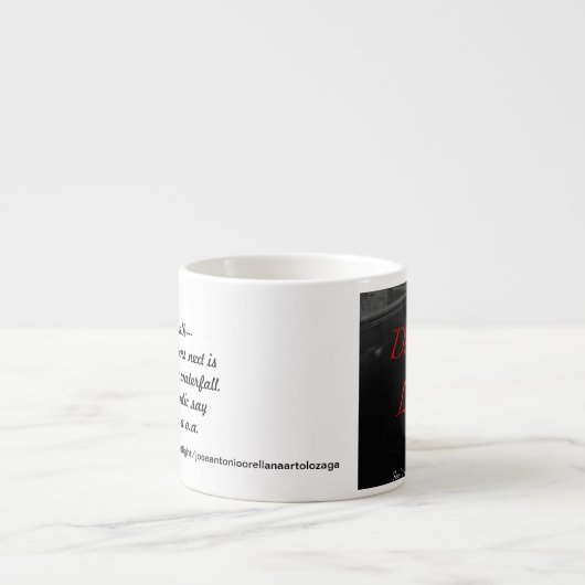 Artolozaga Haiku u. Gedichte #2 Espressotasse (Vorderseite)