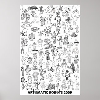 Artomatic Robots 2009 Poster 2