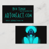 ARTorFACT.com Visitenkarte (Vorne/Hinten)