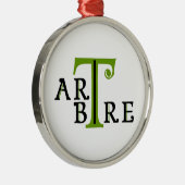 Artree Silbernes Ornament (Rechts)