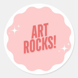 ARTROCKS! Aufkleber für Lehrer