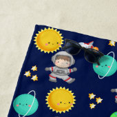 Artronaut and Spaceship for Children Strandtuch (Beispiel)