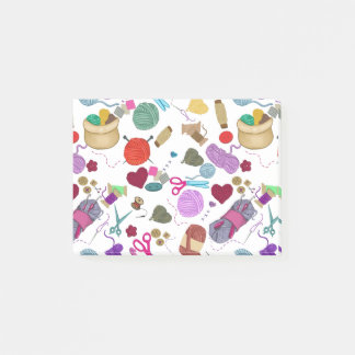 Arts and craft post-it klebezettel