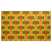 Arts & Crafts-Stil Rosenbusch-Muster Stoff (Yard (91,4 cm))