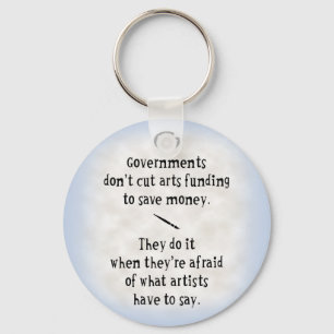 Arts Funding Schlüsselanhänger
