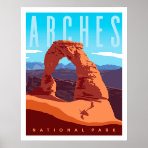 Arts National Park Travel Poster