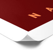 Arts National Park Travel Poster Print (Ecke)