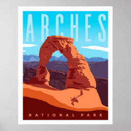 Arts National Park Travel Poster Print